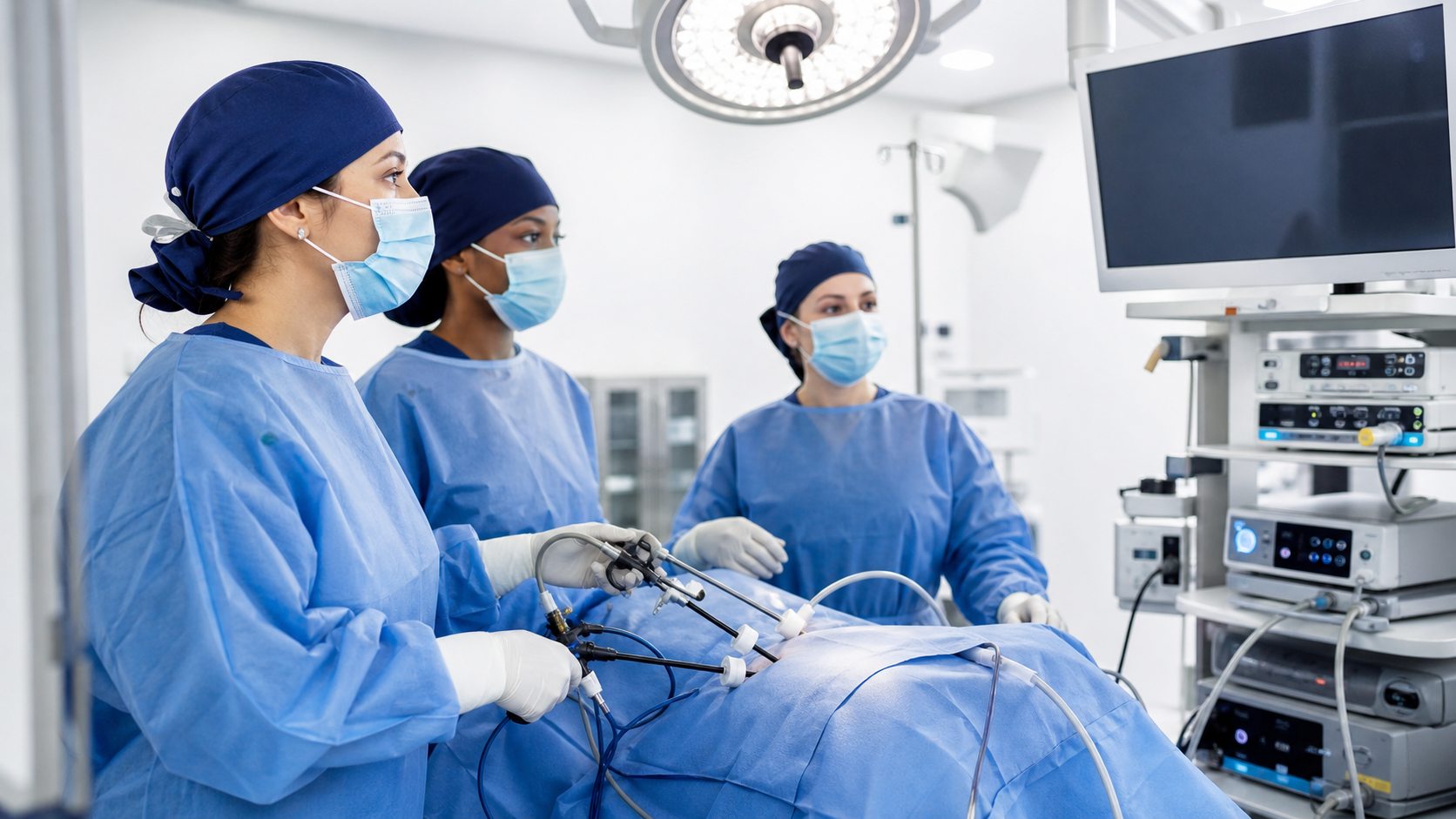 Laparoscopic gynaecology surgery