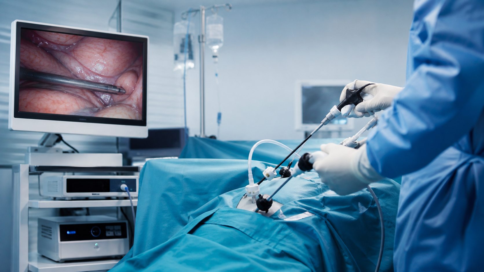 Advanced laparoscopic keyhole surgery